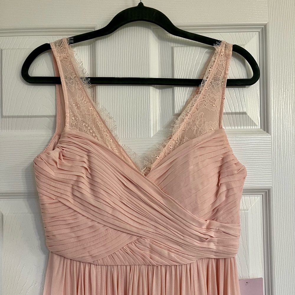 NWT BHLDN Nouvelle Fleur Blush Bridesmaid Dress - Picture 3 of 11